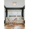 Z-Lite Carnaby Flush Mount, 2-Light, 13 In.W x 6.25 In.H, Modern Gold/Clear Ribbed 7504FS13-MGLD - alternate 4